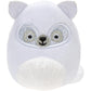 Squishville by Original Squishmallows Black and White Squad Plush - Six 2-Inch Squishmallows Plush Including Tajo, Kayce, Bambalina, Landi, Nathaniel, and Basma - Toys for Kids