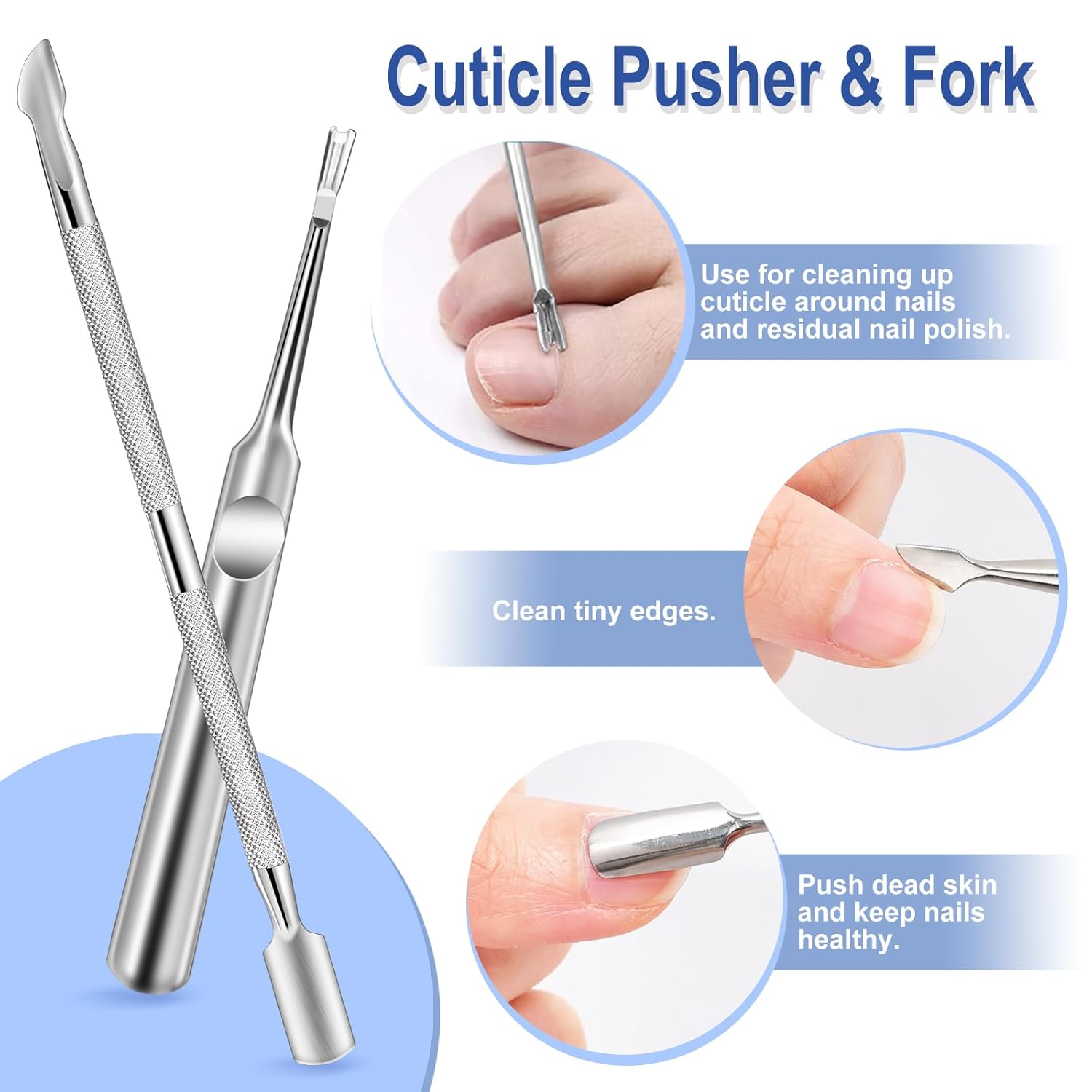 Buy now MORGLES 6 Pcs Ingrown Toenail Tool, Toenail File and Lifter, Professional Surgical Grade Under Nail Cleaner Tools at indiglob india