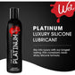 Wet Platinum Silicone-Based Personal Lubricant | Ultra Smooth, Super Slick, Hypoallergenic, Long-Lasting Performance, Waterproof Formula| Lube for Men, Women & Couples, 4.2 fl oz