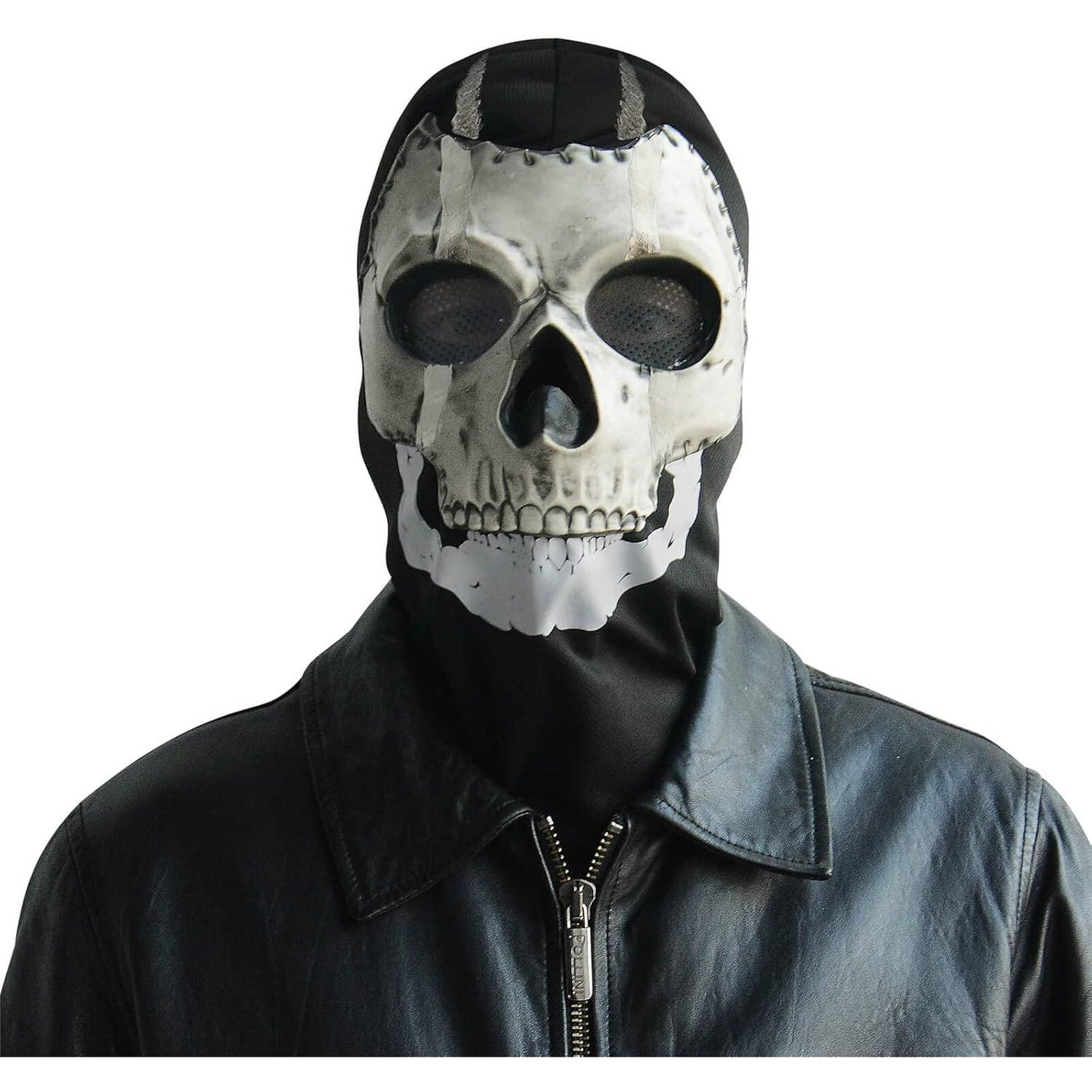 Halloween Ghost Mask COD Full Head Skull Mask, Game MW2 Ghost for Costume Cosplay