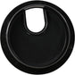 5 Pack Rok Hardware 3" (76mm) Black Round Computer Desk Table Port Wire Cable Cord Organizer Hole Cover Grommet, ROKRG3BLK