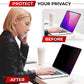 Buy now Magnetic Privacy Screen for MacBook Pro 16 Inch (2019, 2020) Removable Laptop Privacy Filter Shield and Protector at indiglob india