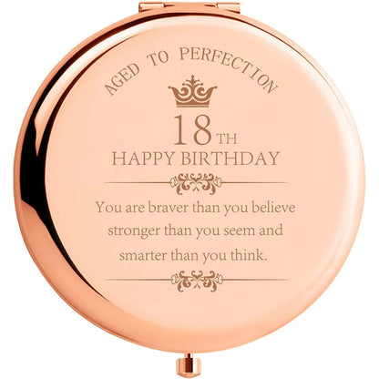 18th Birthday Gift for Girls You are Braver Than You Believe Stainless Strong Than You Seem Inspirational Unique Birthday Gift Ideas for Daughter Sister Niece
