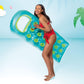 Buy now INTEX 59895EP 18-Pocket Suntanner Inflatable Pool Float Raft Lounger Swimming Mat, 74" X 28", 1 Pack, Colors May Vary at indiglob india