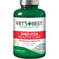 Vet's Best Healthy Coat Shed & Itch Relief Dog Supplements | Relieve Dogs Skin Irritation and Shedding Due to Seasonal Allergies or Dermatitis | 50 Chewable Tablets