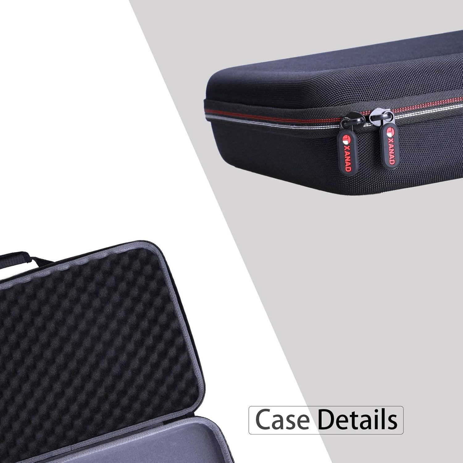 Buy now XANAD Case for Pioneer DJ DDJ FLX4 / DDJ-400 / DDJ-SB3 / DDJ-SB2 Portable 2-channel Controller or DDJ-RB Performance DJ Controller - Hard EVA Storge Bag(Black) at indiglob india