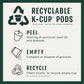 Buy now Starbucks K-Cup Coffee Pods, Medium Roast Hot or Iced Coffee, Pike Place Roast, 96 Keurig Pods at indiglob india