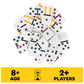 Buy now Spin Master Games, Mexican Train Dominoes Set in Aluminum Carry Case, Includes Colorful Trains for Fun-Filled Family Game Night, for Kids & Family, 2-8 Players, for Ages 8 & Up at indiglob india