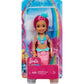 Barbie Dreamtopia Chelsea Mermaid Doll with Pink Hair & Tail, Royal Headband Accessory, Small Doll Bends at Waist