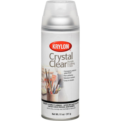Krylon K01305 Gallery Series Artist and Clear Coatings Aerosol, 11-Ounce, UV-Resistant Clear Gloss