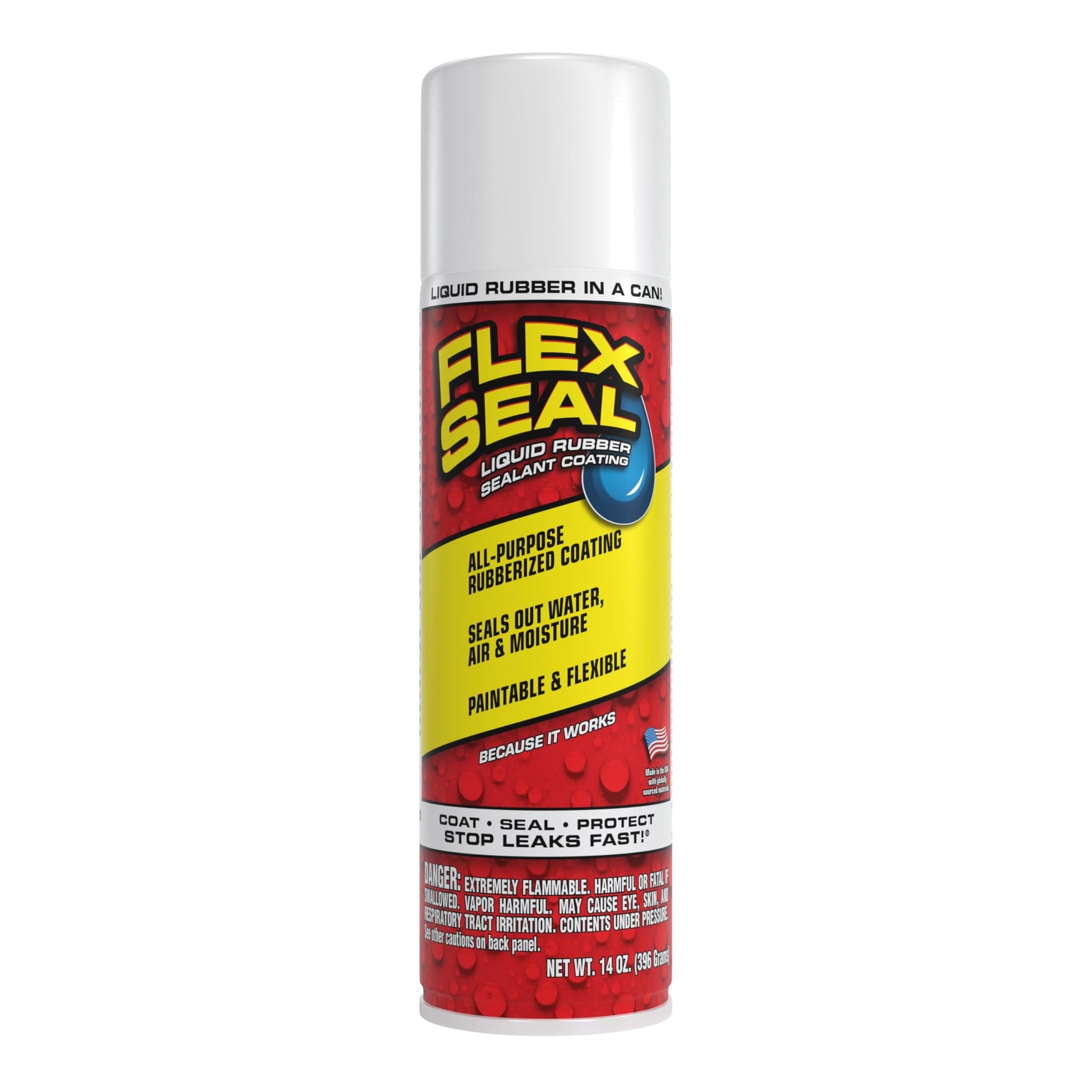 Buy now Flex Seal, 14 oz, Clear, Stop Leaks Instantly, Transparent Waterproof Rubber Spray On Sealant Coating, Perfect for Gutters, Wood, RV, Campers, Roof Repair, Skylights, Windows, and More at indiglob india