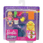 Barbie Skipper Babysitters Inc. Feeding and Bath-Time Playset with Color-Change Baby Doll, Bathtub, Popsicle Sponge and Bath-Time Accessories Including Duck-Shaped Towel