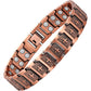 Jecanori Pure Copper Bracelet for Men, Ultra Strength Magnetic Cross Bracelets for Men, Mens Copper Cross Bracelet, Jewelry Gift with Sizing Tool