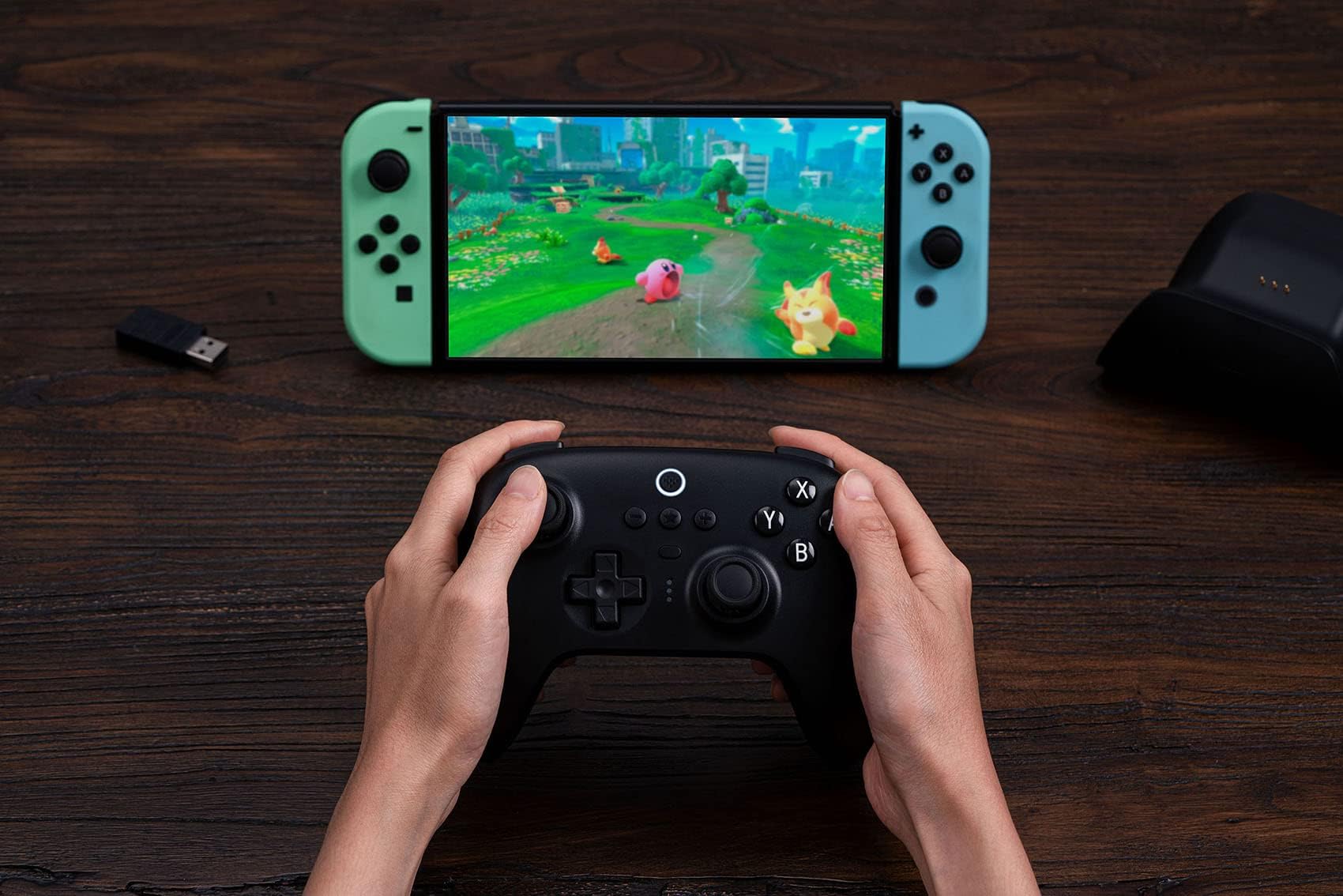 Buy now 8Bitdo Ultimate Bluetooth Controller with Charging Dock, Wireless Switch Controller for Switch and Windows at indiglob india