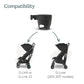Buy now UPPAbaby Cup Holder (Only Fits G-Luxe (models 2013-2017), G-Link, and G-Link V2 strollers) at indiglob india