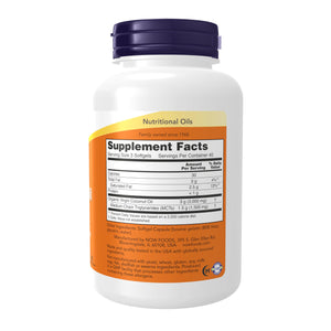 Buy now NOW Foods Supplements, Virgin Coconut Oil 1000 mg, Cold Pressed and Unrefined, 120 Softgels at indiglob india