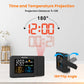 Buy now SMARTRO SC91 Projection Alarm Clock for Bedrooms with Weather Station, Wireless Indoor Outdoor Thermometer, Temperature Humidity Monitor Gauge Hygrometer at indiglob india