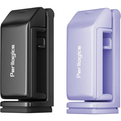 Perilogics Universal in Flight Airplane Phone Holder Mount. Hands Free Viewing with Multi-Directional Dual 360 Degree Rotation. Pocket Size Must Have Airplane Travel Essential Accessory for Flying