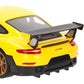 Maisto Porsche 911 GT2 RS Yellow with Carbon Hood and Gold Wheels Special Edition 1/24 Diecast Model Car
