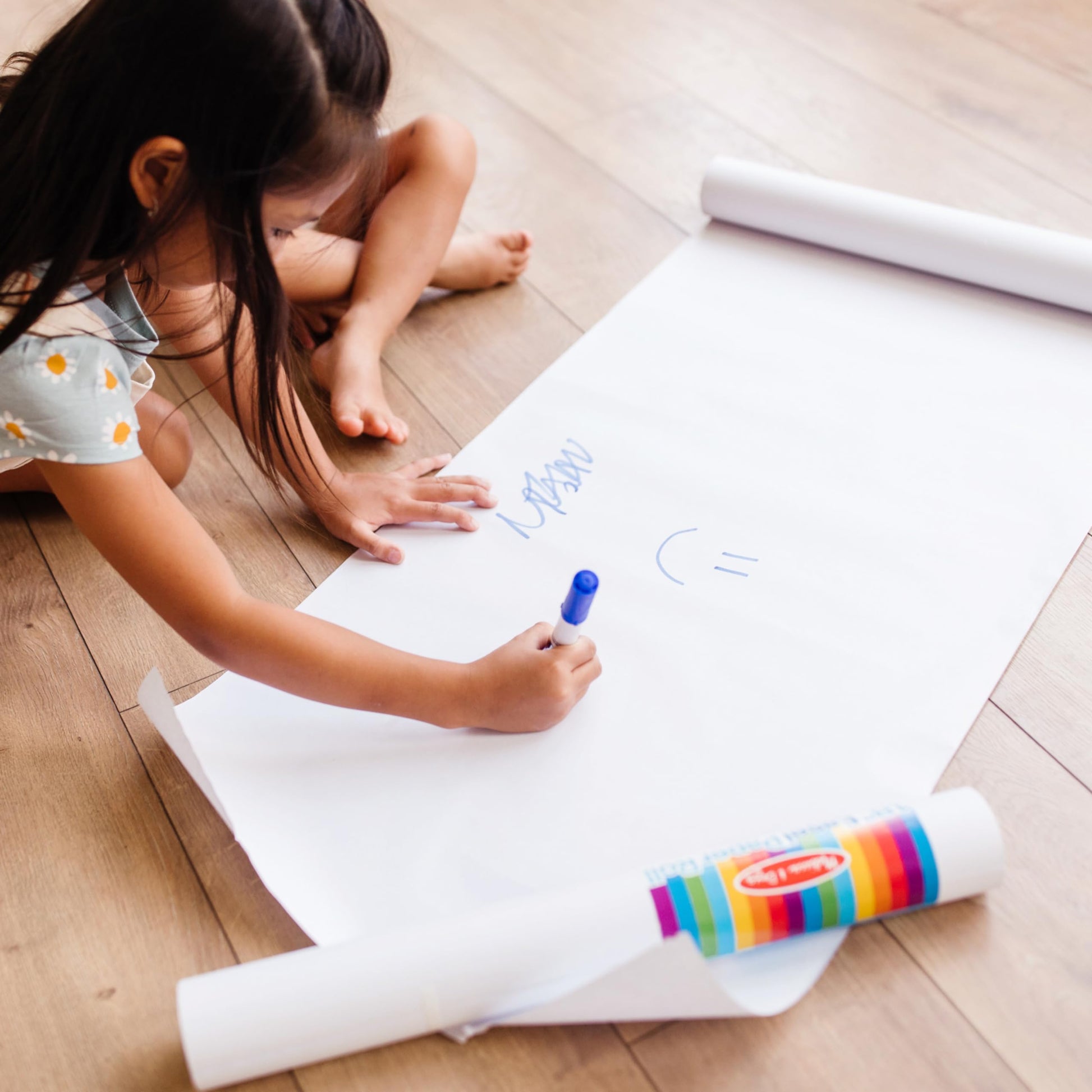 Buy now Melissa & Doug Easel Paper Roll - 17 Inches Wide, 75 Feet Long for Painting, Drawing, Art and Craft Projects for Kids at indiglob india