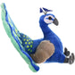 Wild Republic Peacock Plush, Stuffed Animal, Plush Toy, Gifts for Kids, Cuddlekins 12 Inches