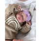 Pinky Reborn Reborn Baby Dolls 20 Inch Realistic Sleeping Doll Silicone Reborn Toddler Handmade Doll Set