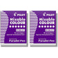 Pilot Parallel Mixable Color Ink Refills for Calligraphy Pens, Black Ink, 12-Pack (77313)