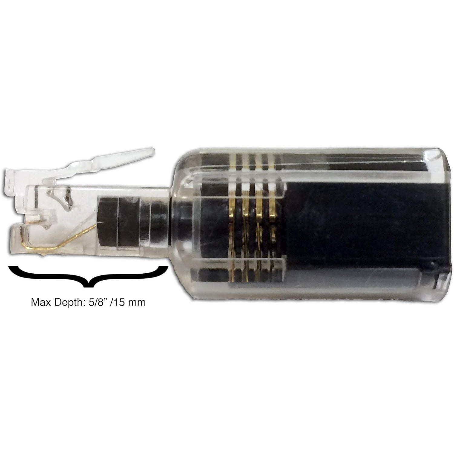 Buy now Softalk 21002 Phone Cord Detangler Clear/Black Landline Telephone Accessory at indiglob india