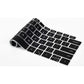 CaseBuy Keyboard Cover for Dell XPS 13 9300 9310 13.4 inch Touchscreen, Dell XPS 13 Accessories, Ultra Thin Silicone Protective Skin, Black