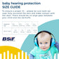 Banz Bubzee Baby Headphones for Noise Protection - Baby Ear Muffs, Newborn Infant & Toddler, 0 to 36 Months, Adjustable