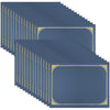 SUNEE Certificate Holders(Navy Blue, 30 Packs), Diploma Covers Gold Foil Border, for Letter Size 8.5x11 Certificates, Cardstock, Document Papers - Navy Blue