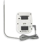 Polder Digital In-Oven Thermometer/Timer, White