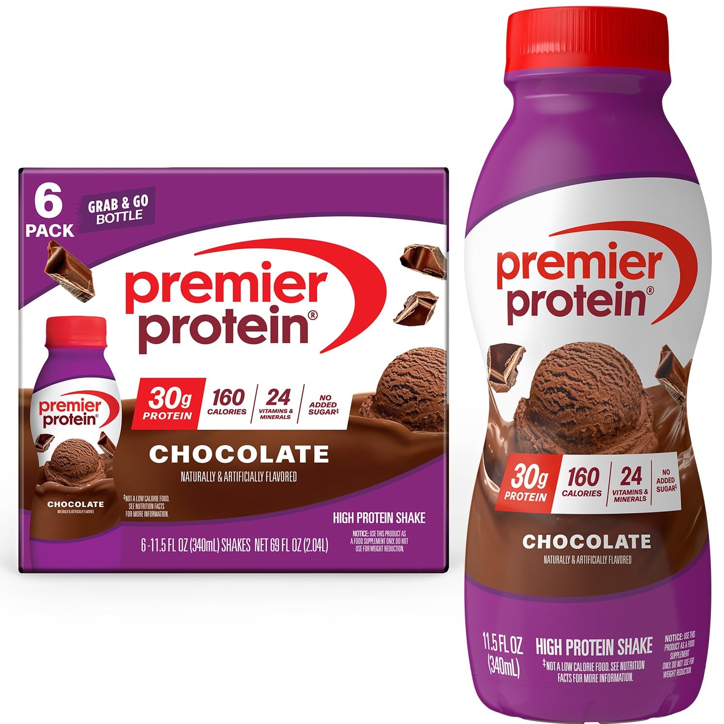 Buy now Premier Protein Shake, Peaches & Cream, 30g Protein, No Added Sugar, 24 Vitamins & Minerals to Support Immune Health, 11.5 fl oz, 12 Pack (Packaging May Vary) at indiglob india