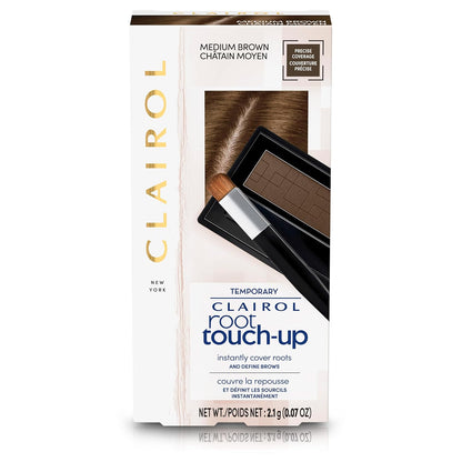 Clairol Root Touch-Up Temporary Concealing Powder, Dark Brown Hair Color, Pack of 1