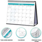 2026 Desk Calendar - Desk Calendar from January 2026 - December 2026, 10" x 8.3" Calendar Desk, 12 Months Standing Flip 2026 Desktop Calendar
