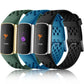 Buy now Maledan Compatible with Fitbit Charge 5/ Fitbit Charge 6 Bands Women Men, Breathable Sport Band Soft Waterproof Replacement Wristbands Strap for Fitbit Charge 5/ Charge 6 Advanced Fitness Tracker at indiglob india
