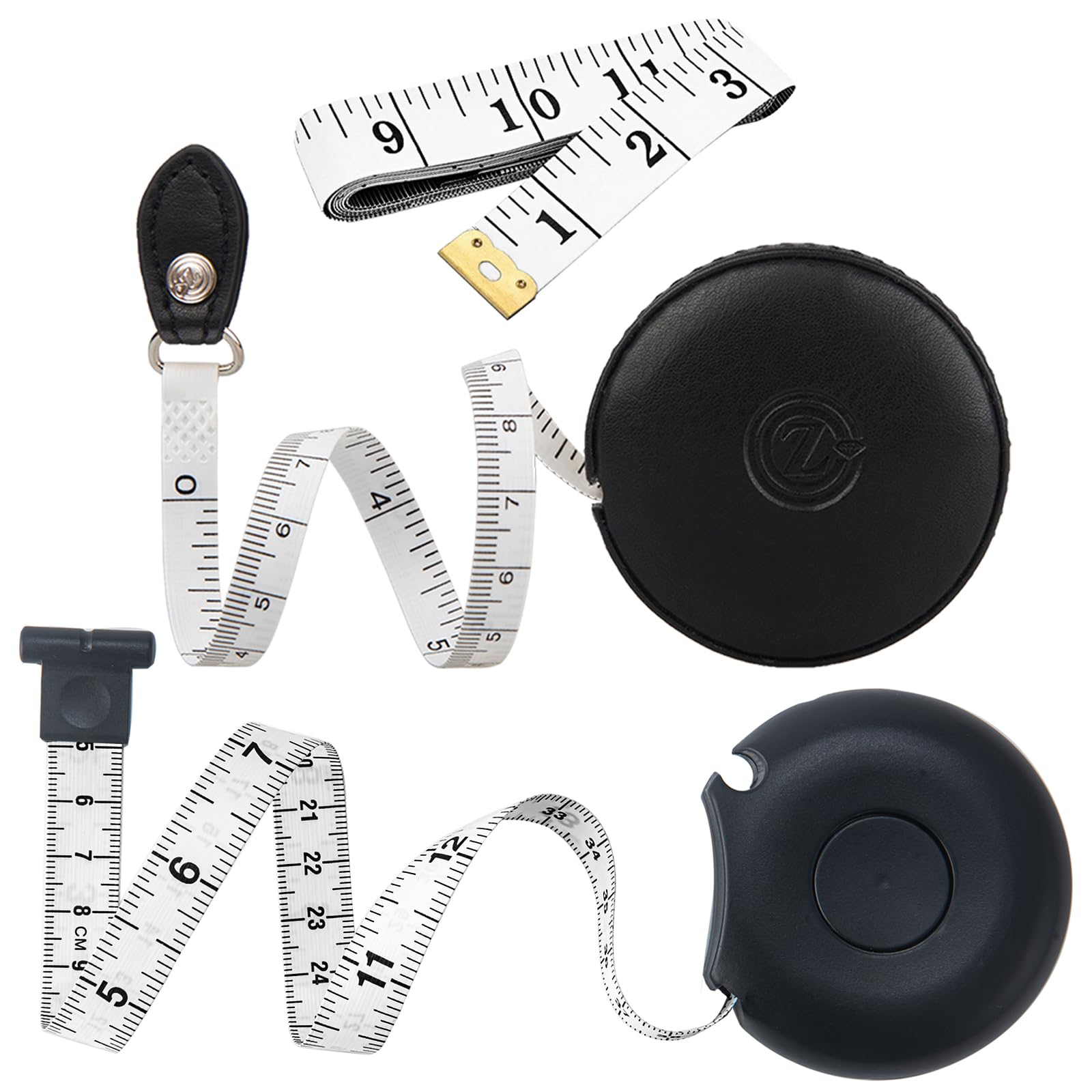 Buy now Sewing Tape Measure, Medical Body Cloth Tailor Craft Dieting Measuring Tape, 60 Inch/1.5M Dual Sided Retractable Ruler with Push Button Round at indiglob india