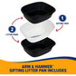 Arm & Hammer Large Sifting Litter Box Scoop Free Cat Litter Tray with Microban, Made in USA
