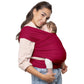Buy now Boba Baby Wrap Carrier – Original Baby Sling Carrier for Newborns (7–35 lbs), Soft, Secure, Hands-Free & Ergonomic, Ideal for Comfortable Bonding, New Parents (Grey) Cotton Sangria at indiglob india