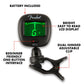 Buy now Fender FT-1 Professional Guitar Tuner Clip On, Stocking Stuffers, Guitar Accessories, with 1-Year Warranty, Full-Range Chromatic Guitar Tuner with Dual-Rotating Hinges, A4 Calibration at indiglob india
