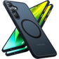 Buy now TORRAS Magnetic Shockproof for Samsung Galaxy S23 Ultra Case, Fit for MagSafe, 4X Military Grade Protection, Translucent Slim Case for Samsung S23 Ultra Case Anti-Fingerprint Anti-Scratch, Black at indiglob india