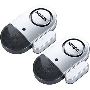 Buy now Door Window Alarm 2 Pack Noopel Home Security Sensor Burglar Anti-Theft 120DB Alarm with Batteries Included - DIY Easy to Install (2) at indiglob india
