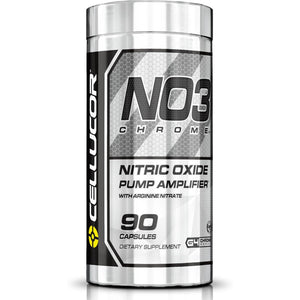 Cellucor NO3 Chrome Nitric Oxide Supplements with Arginine Nitrate for Muscle Pump & Blood Flow, 90 Capsules, G4