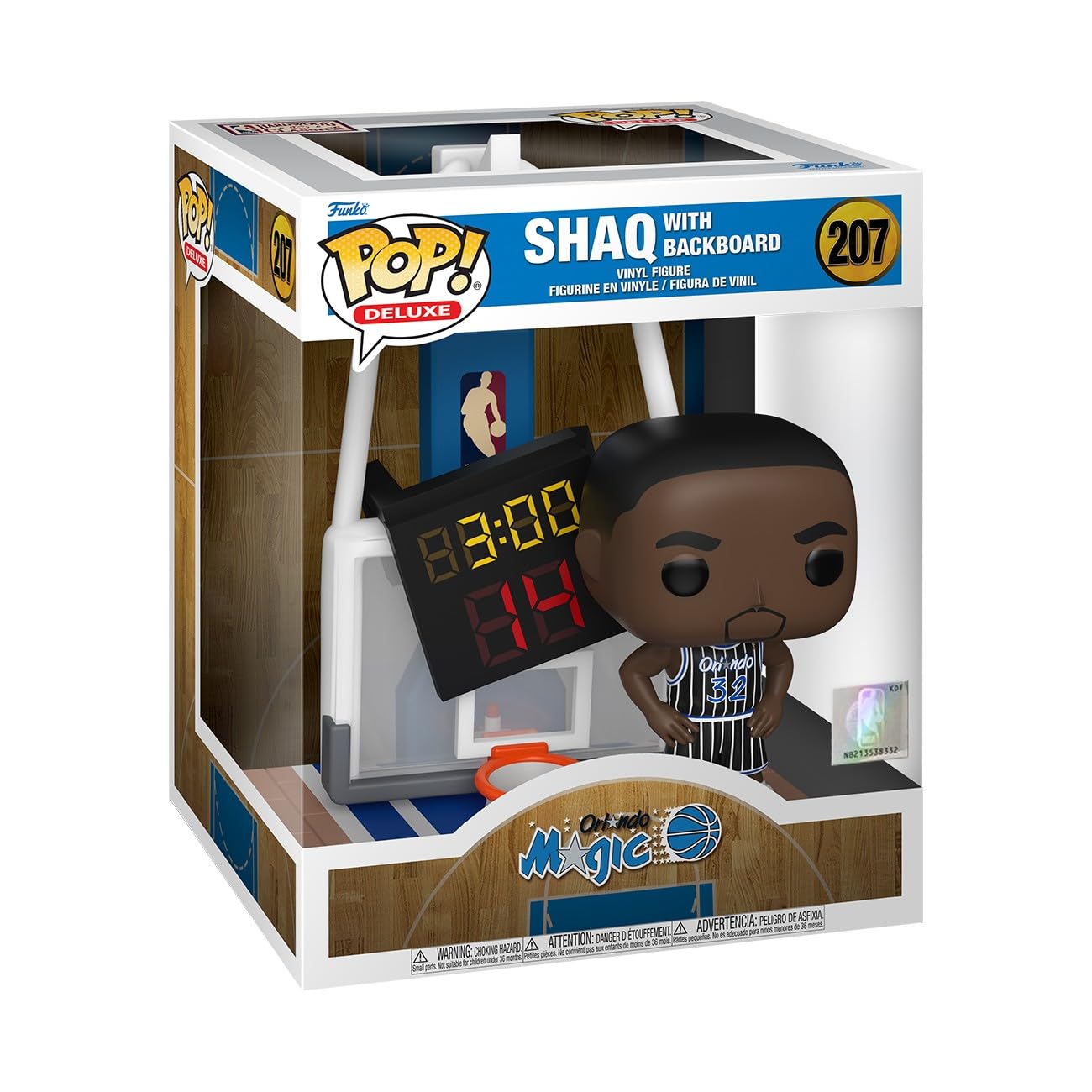Buy now Funko Pop! Deluxe: Magic - Shaquille O'Neal - Shaq with Backboard - Shaquille O'Neal - Collectable Vinyl Figure - Gift Idea - Official Merchandise - Toys for Kids & Adults - Sports Fans at indiglob india