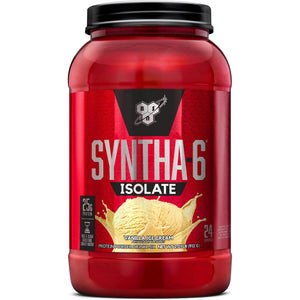 BSN SYNTHA-6 Isolate Protein Powder, Vanilla Protein Powder with Whey Protein Isolate, Milk Protein Isolate, Flavor: Vanilla Ice Cream, 24 Servings