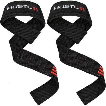Lifting Straps for Weightlifting & Deadlifts – 21" Wrist Straps with Thick Neoprene Padding – Pro Heavy Duty Gym Wrist Wraps for Powerlifting, Bodybuilding & Strength Training for Men & Women