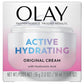 Olay Active Hydrating Cream Face Moisturizer, 1.9 fl oz