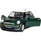 KiNSMART - Mini Cooper S 5" 1:28 Scale Die Cast Metal Model Toy Car (Green)