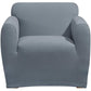 SureFit Stretch Morgan - Wing Chair Slipcover - Gray (SF45358)