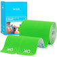 OK TAPE Kinesiology Tape 10 inches Precut, 20 Strips, Cotton Elastic Athletic Tape Latex Free, 2in x 16ft, Black
